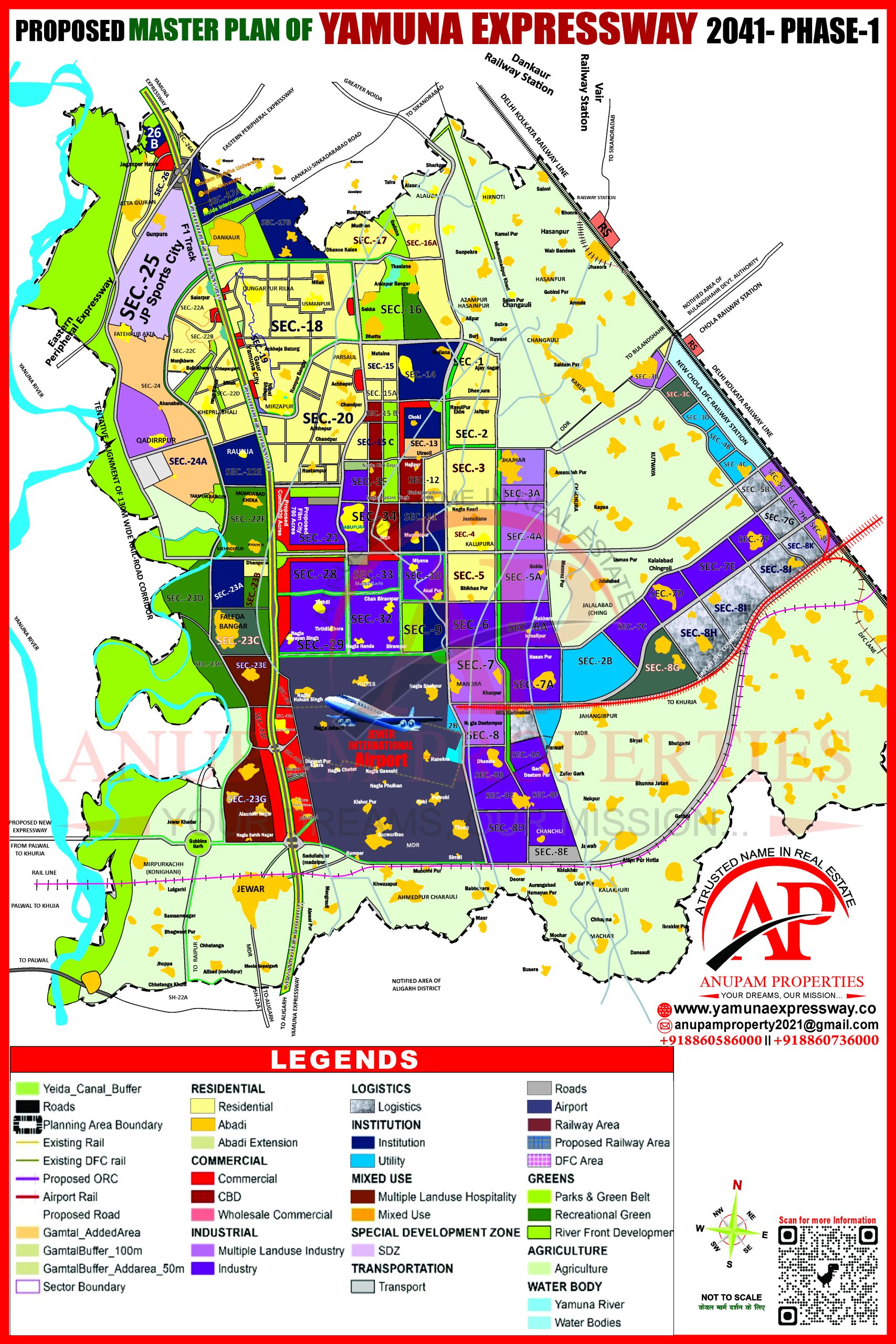 MASTER PLAN-2041 MP YAMUNA EXPRESSWAY (PHASE-1) LATEST